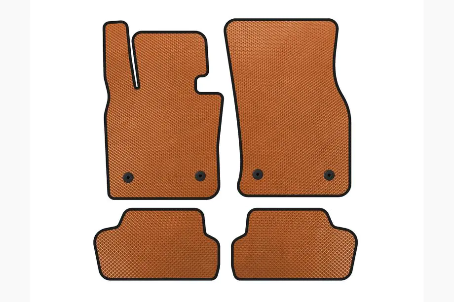 Mini Cooper F55/56/57 2014–2023 EVA vloermatten (voor F56, oranje) Image
