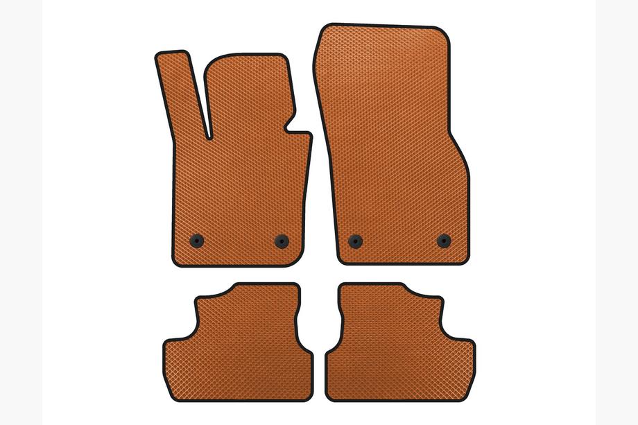 Mini Cooper F55/56/57 2014–2023 EVA automatten (voor S F56, Oranje) Image