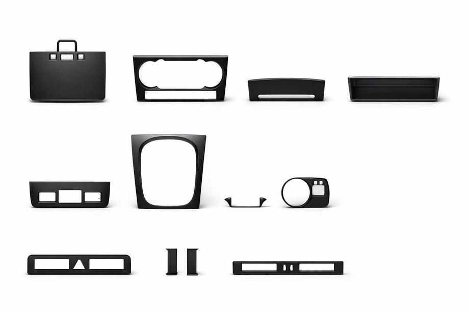 Audi A3 2003–2012 Decoratieve interieurpanelen (Hartman) Licht hout Image