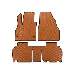 EVA automatten set (2 rijen, 5-deurs/7-zits, oranje)