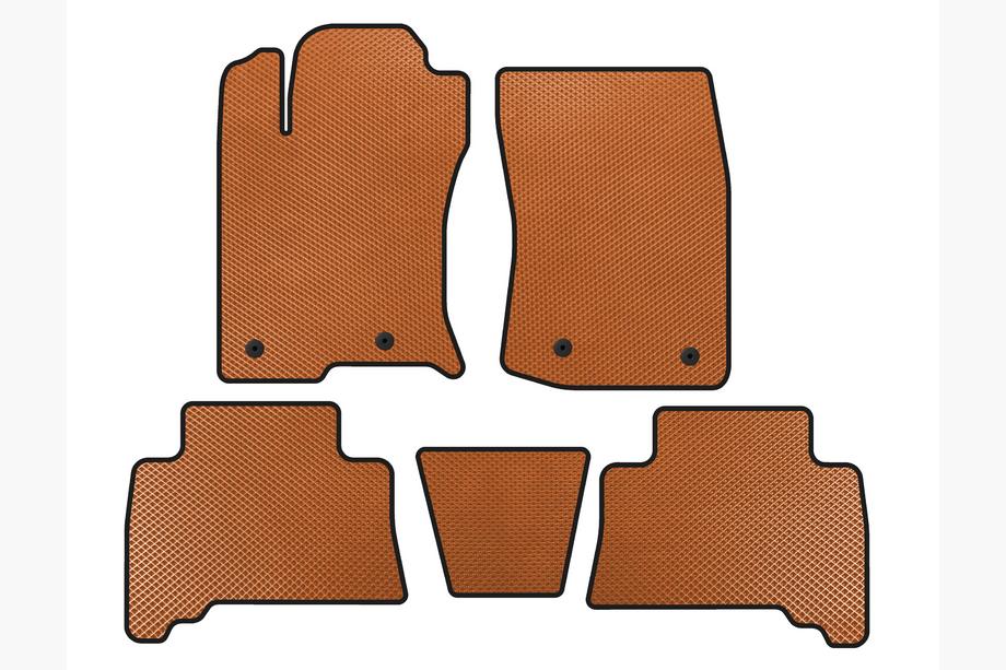 Toyota 4Runner 2009–2024 EVA automatten (2009-2014, Oranje) Image