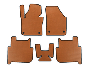 Volkswagen Touran 2003–2010 EVA automatten (2 rijen, 2006-2010, 7-persoons, oranje) foto 1