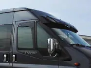 Ford Transit 2000–2014 Voorruitvizier (zwart hoogglans, 5 mm) foto 7