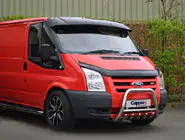 Ford Transit 2000–2014 Voorruitvizier (zwart hoogglans, 5 mm) foto 16