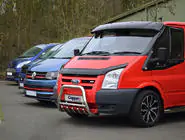Ford Transit 2000–2014 Voorruitvizier (zwart hoogglans, 5 mm) foto 18