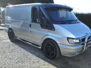 Ford Transit 2000–2014 Voorruitvizier (zwart hoogglans, 5 mm) foto 12