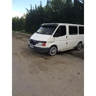 Voorruitvizier (zwart hoogglans, 5 mm) Ford Transit 1991–2000 foto 4