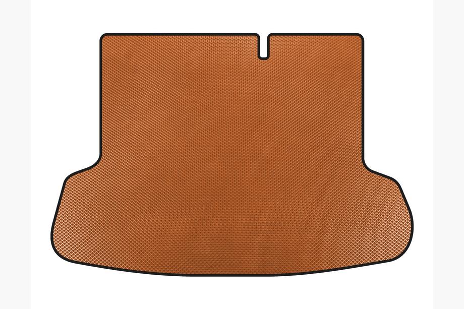 Hyundai Accent 2006–2010 EVA kofferbakmat (SD, oranje) Image