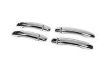 Audi A4 B8 2007–2015 RVS deurgreep covers 4x deurgreepafdekkappen met knop foto 7