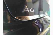 Audi A6 C7 2011–2017 RVS kofferbakrand foto 6