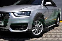 Audi Q3 2011–2019 Side steps Allmond (2 stuks, aluminium) foto 3