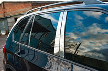 BMW X5 E70 2007–2013 RVS deurstijlsierlijsten foto 2