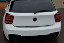BMW 1 Serie F20/F21 2011–2019 RVS kofferbakrand foto 4