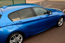 BMW 1 Serie F20/F21 2011–2019 Ruitlijst (RVS) foto 1