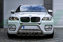 BMW X5 E70 2007–2013 RVS bullbar WT003 foto 1