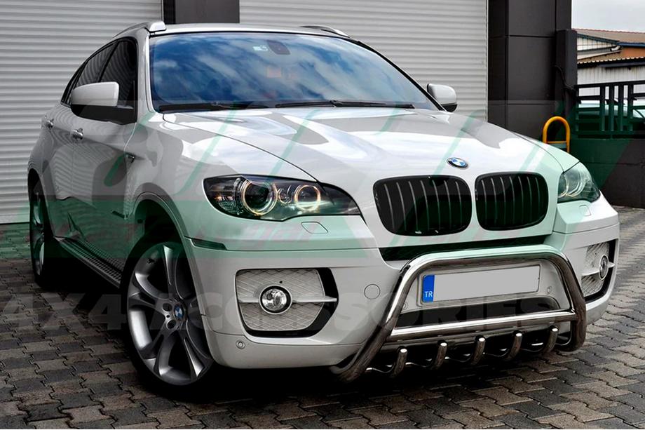 BMW X5 E70 2007–2013 RVS bullbar WT003 50 mm Foto 2