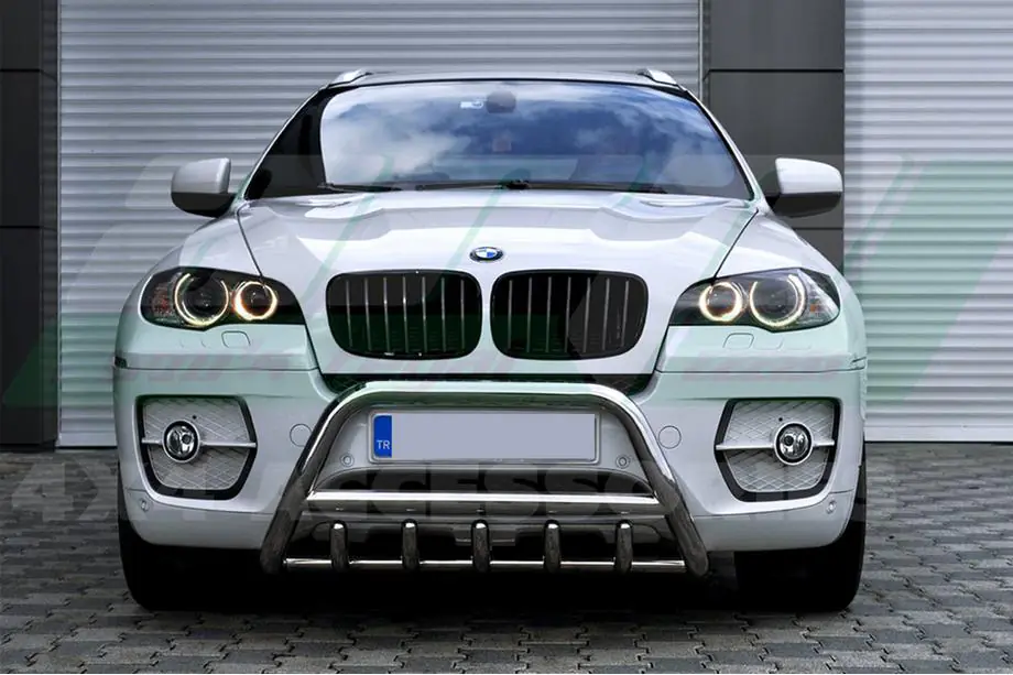BMW X5 E70 2007–2013 RVS bullbar WT003 Foto 1