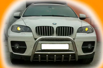 BMW X6 E71 2008–2014 RVS bullbar WT003 50 mm foto 4