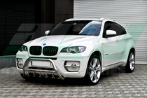 BMW X6 E71 2008–2014 RVS bullbar WT003 50 mm foto 3