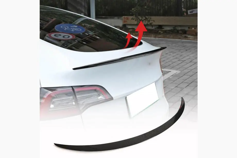 Tesla Model 3 2017– Spoiler V5 (2017-2023, carbon) Image