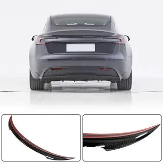 Spoiler V1 (2023+, Carbon) Tesla Model 3 2017– foto 2