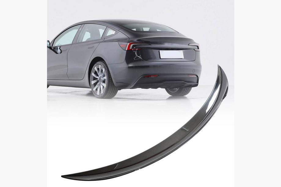 Tesla Model 3 2017– Spoiler V1 (2023+, Carbon) Image