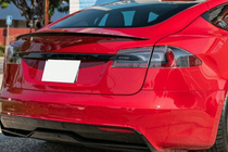 Tesla Model S 2012– Spoiler V2 (Carbon) foto 15