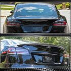 Tesla Model S 2012– Dry carbon spoiler V9 (2012-2022) foto 3