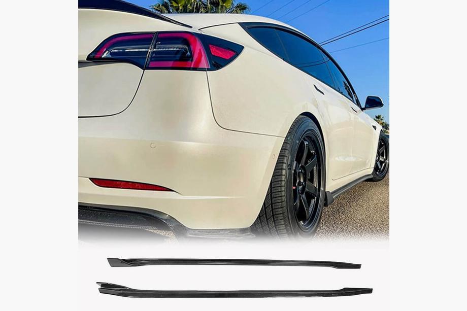 Tesla Model 3 2017– Dorpelafdekkingen Carbon V2 (2016-2022) Image