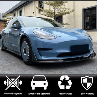 Side skirt extensions V3 (2017-2023, Carbon) foto 2