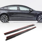 Tesla Model 3 2017– Sideskirts V1 (2017-2023, Carbon) foto 1
