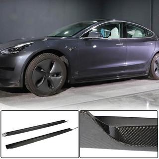 Sideskirts V4 (2017-2023, carbon) foto 1