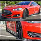Tesla Model S 2012– Sideskirts V1 (2014-2021, Carbon) foto 3