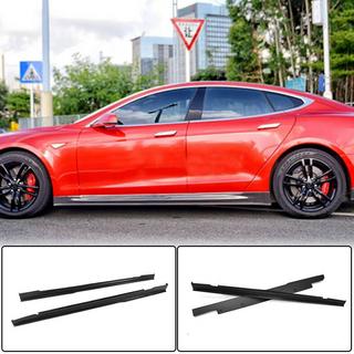 Sideskirts V1 (2014-2021, Carbon) foto 1