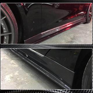Sideskirts V1 (2014-2021, Carbon) foto 4