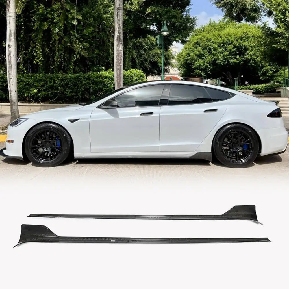 Sideskirt covers (2021+, Carbon) foto 1