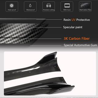 Sideskirt extensions V1 (2020-2025, Carbon) foto 4