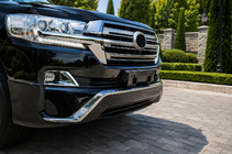 Toyota Land Cruiser 200 2007–2021 Frontlip spoiler 2016↗ (Executive 2016) foto 2