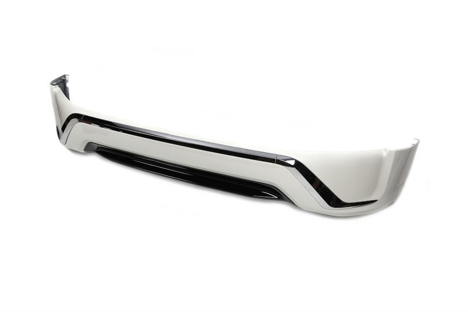 Toyota Land Cruiser 200 2007–2021 Frontlip spoiler 2016↗ (Executive 2016) Zwarte kleur Foto 5