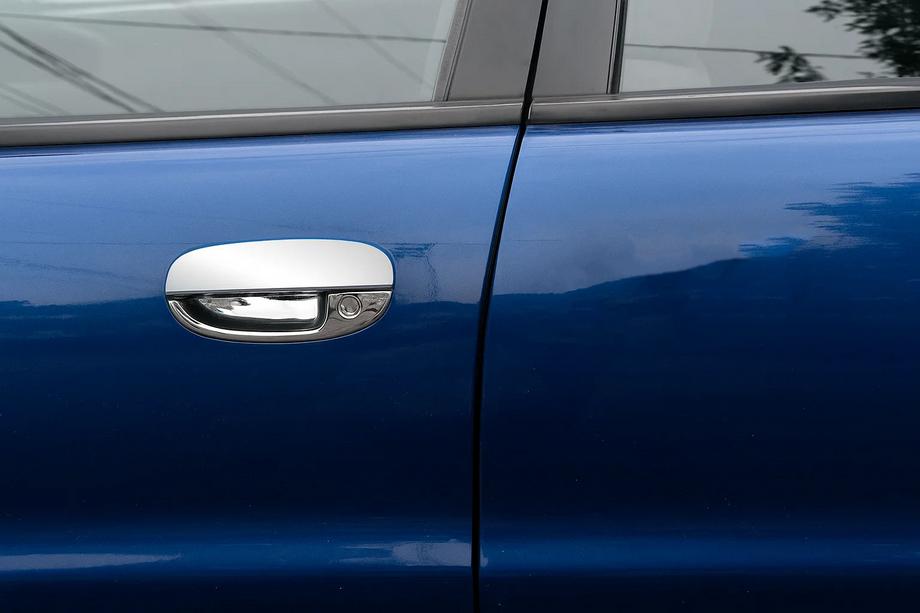 Chevrolet Lanos 1998–2017 Deurgreepcovers (RVS) Verchroomd kunststof Image
