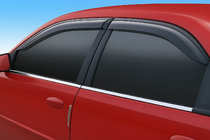 Chevrolet Lanos 1998–2017 Raamomlijsting (4-delig, RVS) foto 3