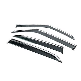 Windschermen met chromen sierlijst Niken Luxury (4 stuks) foto 2