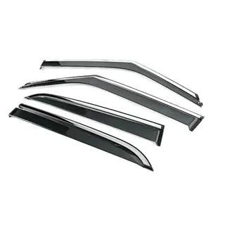 Windschermen met chromen sierlijst Niken Luxury (4 stuks) foto 2