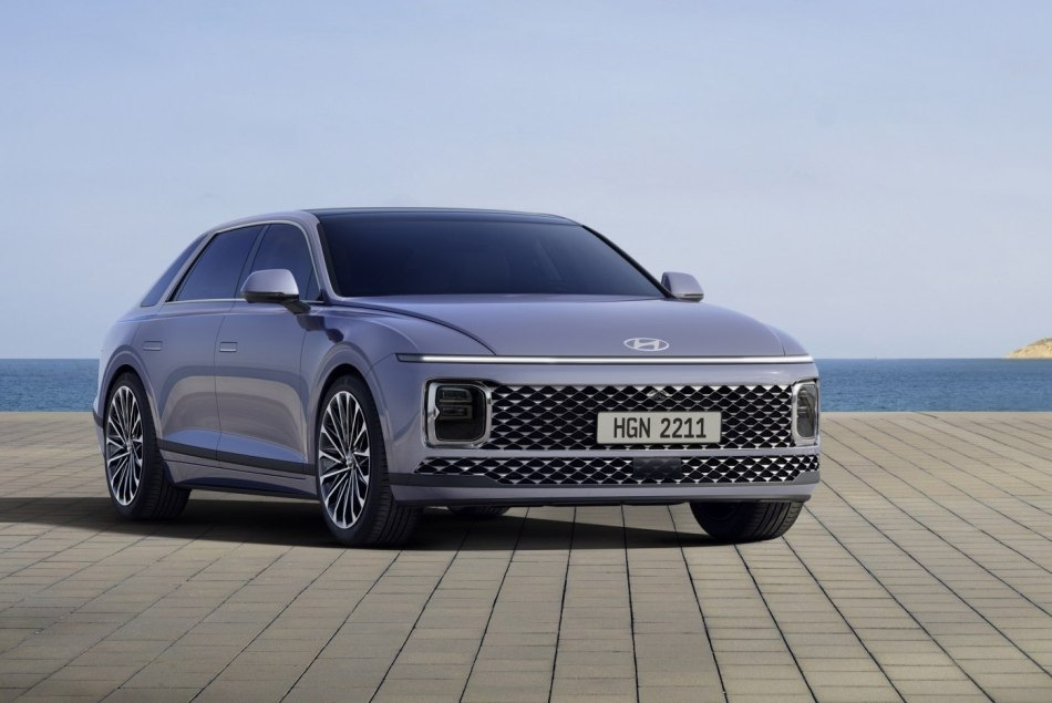 Hyundai Grandeur van de zevende generatie: luxe sedan in beeld