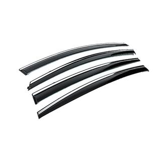 Windschermen met chromen sierlijst Niken Luxury (4 stuks) Hyundai Elantra (AD) 2015–2020 foto 3