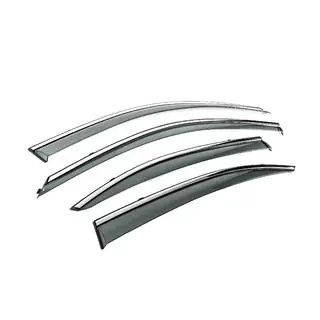 Windschermen met chromen sierlijst Niken Luxury (4 stuks) Hyundai Elantra (XD) 2000–2011 foto 3