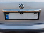 Volkswagen Passat B5 1997–2005 Sierlijst boven kenteken 1996-2001 (RVS) foto 1