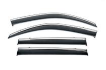 Lexus GS 2005–2011 Windschermen met chromen sierlijst Niken Luxury (4 stuks) foto 1