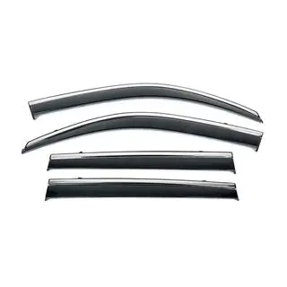 Windschermen met chromen sierlijst Niken Luxury (4 stuks)