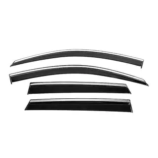 Windschermen met chromen sierlijst Niken Luxury (4 stuks)